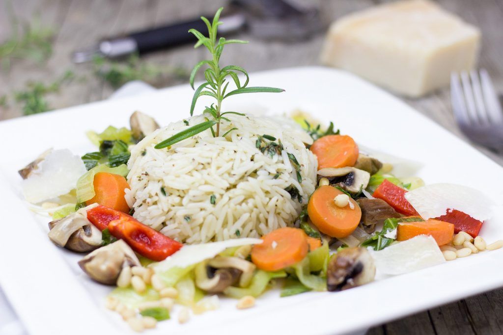 plato de arroz