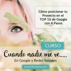 Sorteo curso Ana María Almendro de Frikymamá